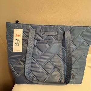 Lug Skyliner Blue Moon Tote Bag NWT